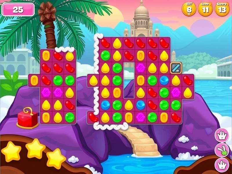 Indian Candy Saga Journey Gameplay Screenshot